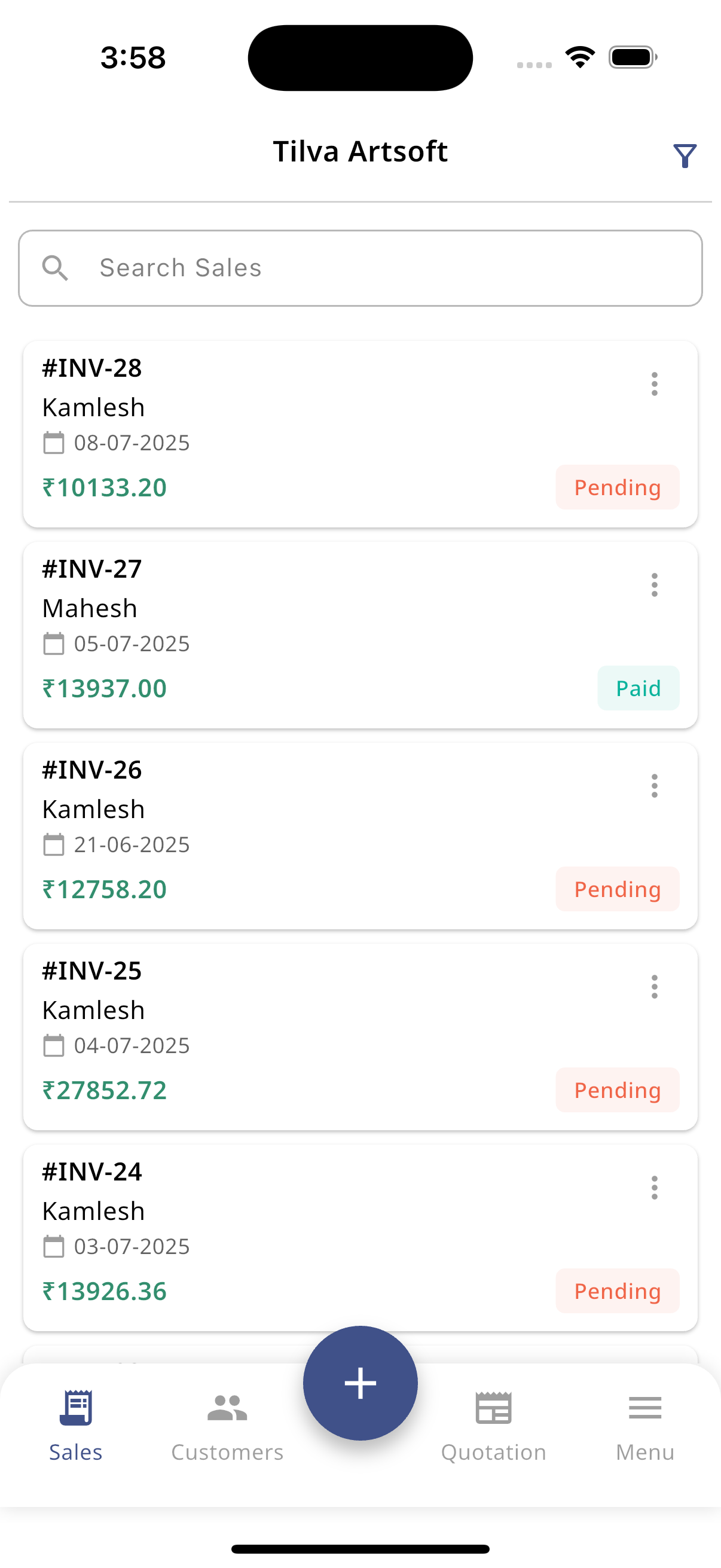 iOS App Screenshot